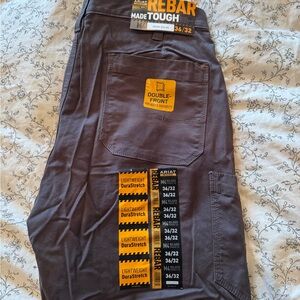 Ariat Rebar M4 Relaxed Fit Pants in Blue